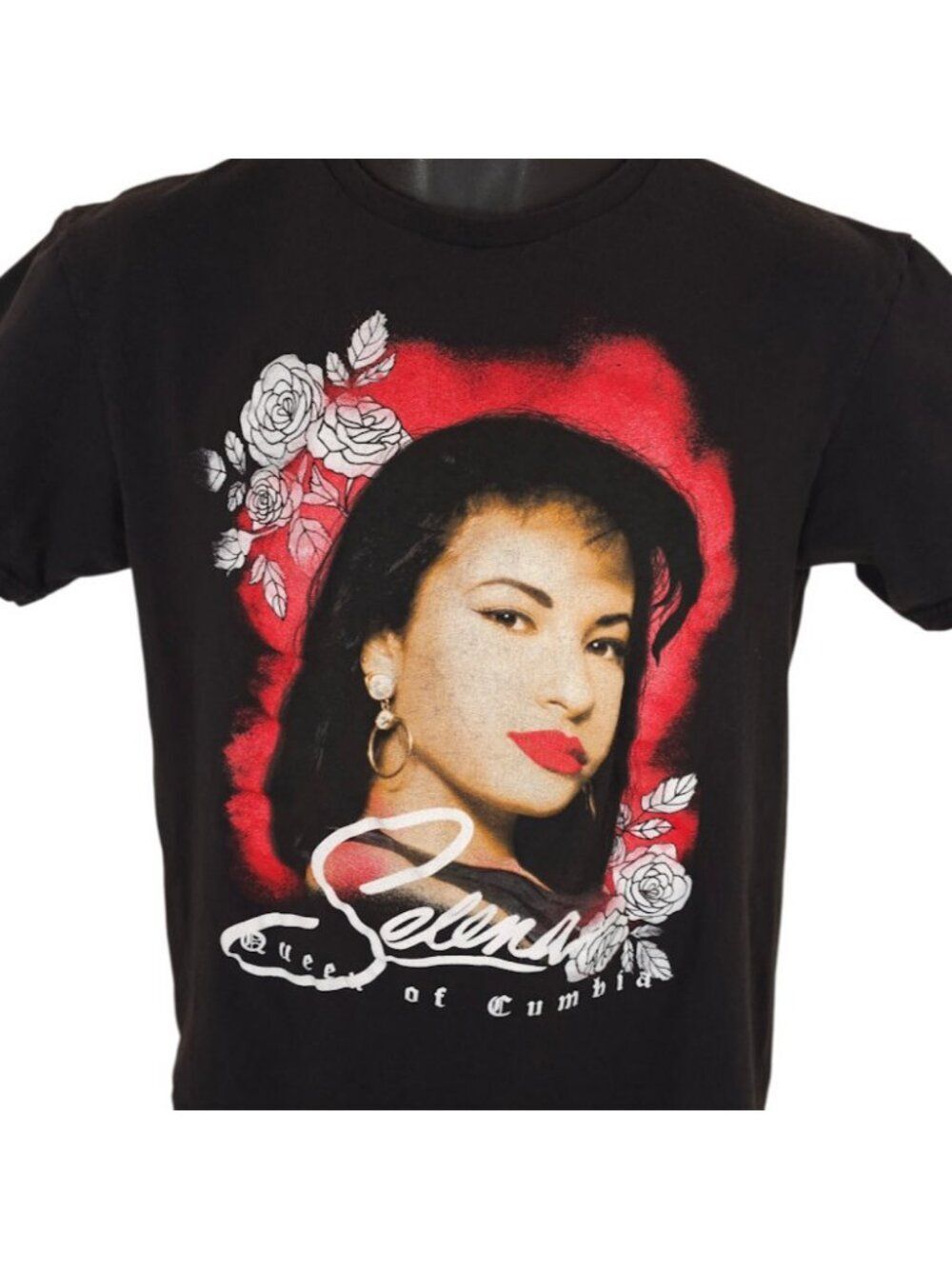 Selena T Shirt Mens Size Small Black The Queen Of Cumbia Tejano Music